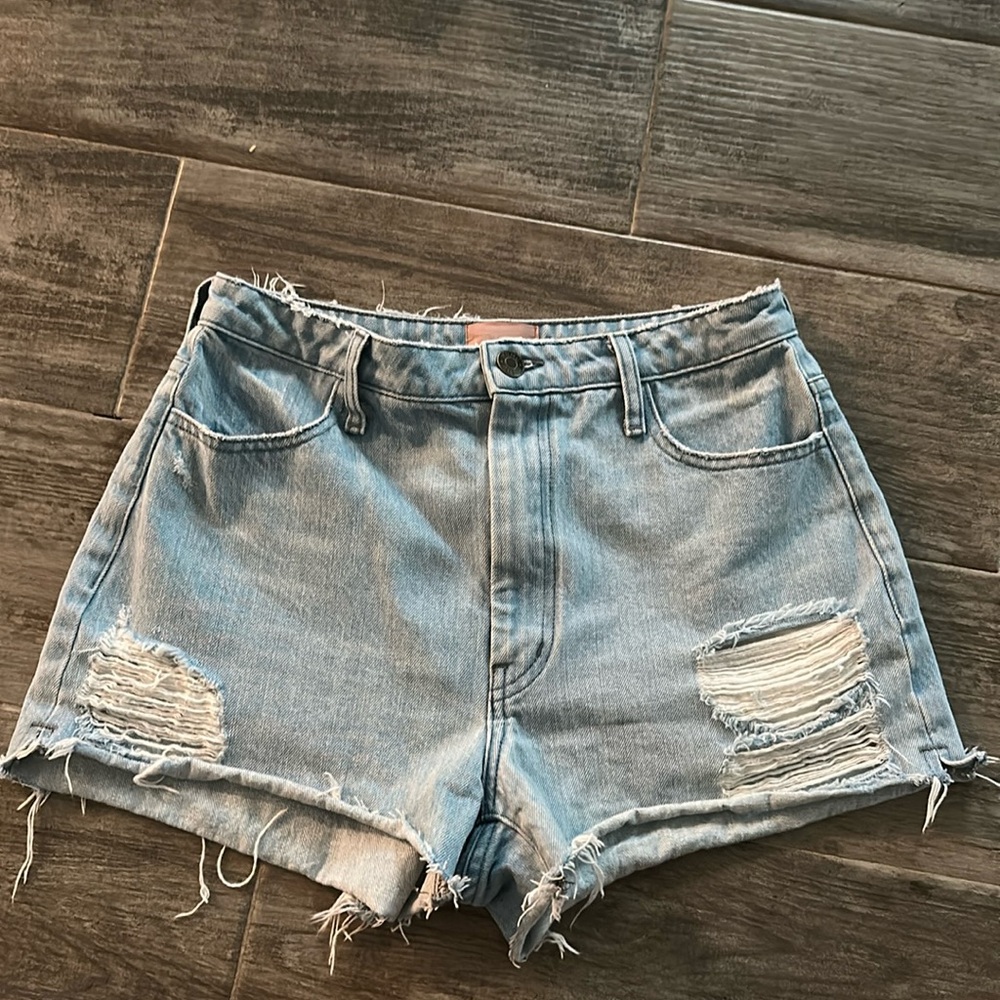 Show Me Your Mumu Arizona High Waisted Shorts Size 28